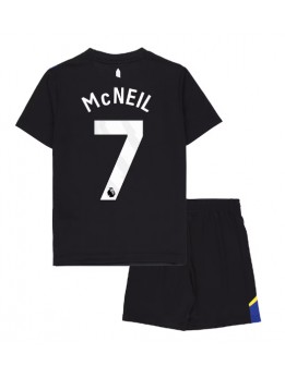 Everton Dwight McNeil #7 Replika Tredje Kläder Barn 2025-26 Kortärmad (+ byxor)